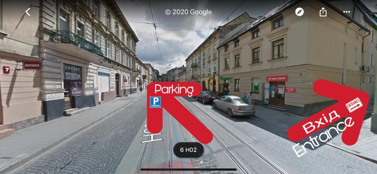 Ferienwohnung Аpartments In The Center On Mitniy Square Lemberg Exterior foto